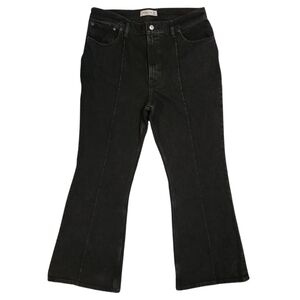 Abercrombie & Fitch Women's Black Flare Jeans